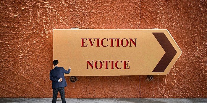 How long does an eviction stay on your record?